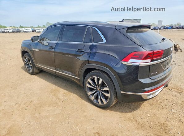 1V2FE2CA9NC204330 2022 VOLKSWAGEN ATLAS Black უკანა მარცხენა