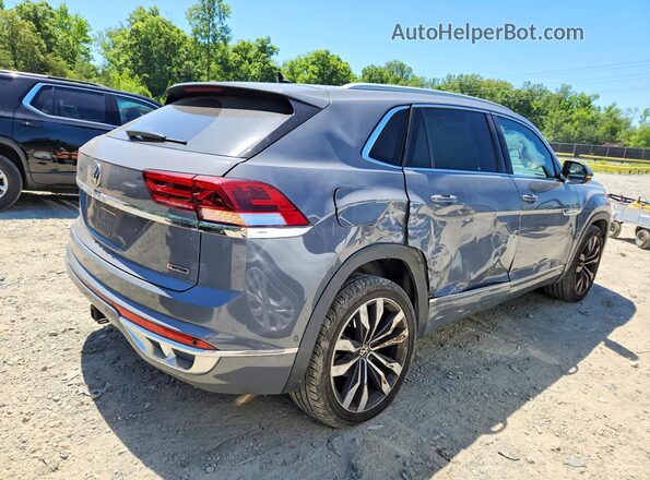 1V2FE2CAXNC207396 2022 VOLKSWAGEN ATLAS Gray Հետևի աջ
