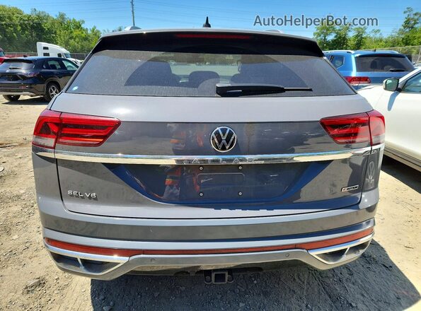 1V2FE2CAXNC207396 2022 VOLKSWAGEN ATLAS Gray Հետևի տեսք