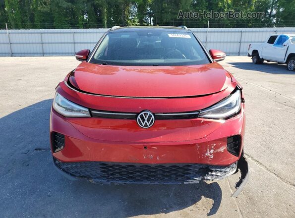1V2FMPE8XPC010967 2023 VOLKSWAGEN ID.4 Red Front view