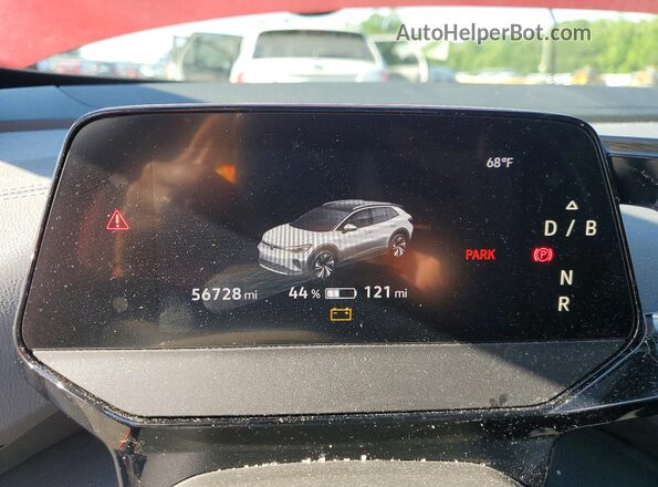 1V2FMPE8XPC010967 2023 VOLKSWAGEN ID.4 Red Instrument cluster view