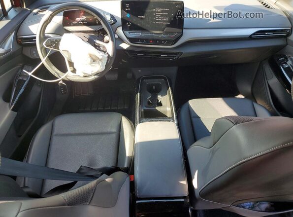 1V2FMPE8XPC010967 2023 VOLKSWAGEN ID.4 Red Dashboard view