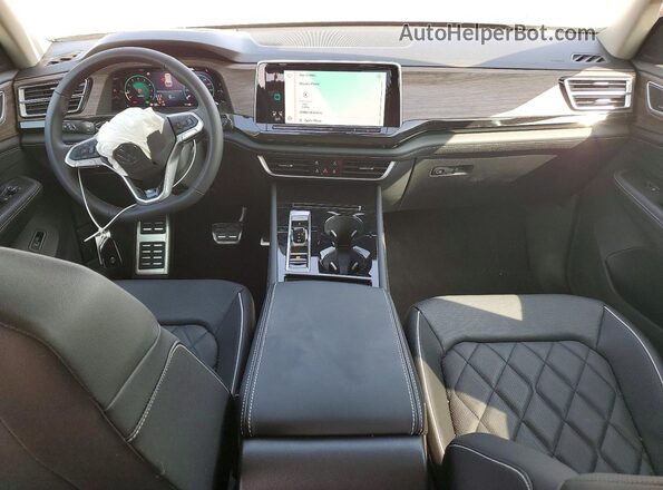 1V2FN2CA2TC500576 2026 VOLKSWAGEN ATLAS Green წინა პანელის ხედი