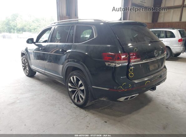 1V2FR2CA0MC535381 2021 VOLKSWAGEN ATLAS Зеленый Задняя левая четверть