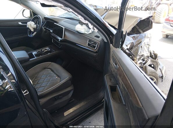 1V2FR2CA1RC559941 2024 VOLKSWAGEN ATLAS Black Widok wnętrza z przodu