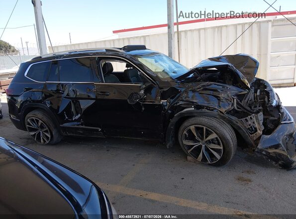 1V2FR2CA1RC559941 2024 VOLKSWAGEN ATLAS Black Widok wnętrza z tyłu