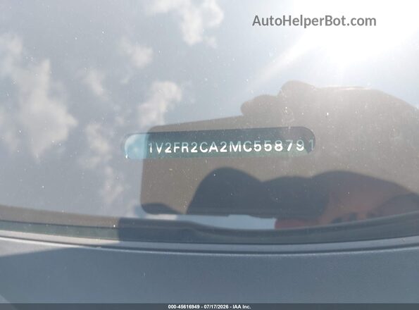 1V2FR2CA2MC558791 2021 VOLKSWAGEN ATLAS White Вид підкапотного простору