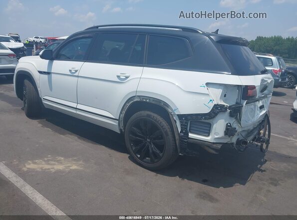 1V2FR2CA2MC558791 2021 VOLKSWAGEN ATLAS White Задня ліва чверть