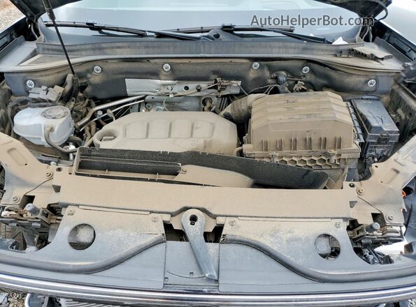 1V2FR2CA2RC522557 2024 VOLKSWAGEN ATLAS Black Engine compartment view