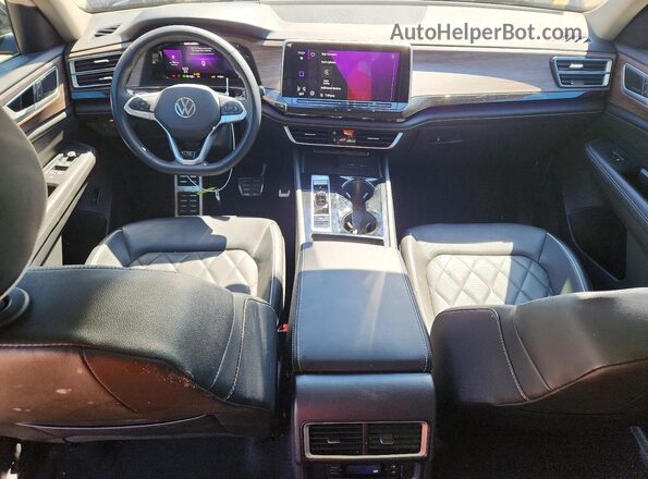 1V2FR2CA3SC506499 2025 VOLKSWAGEN ATLAS Black Вид панелі приладів