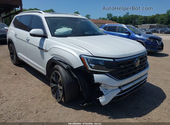 1V2FR2CA5RC545587 2024 VOLKSWAGEN ATLAS White Դիմացի տեսք