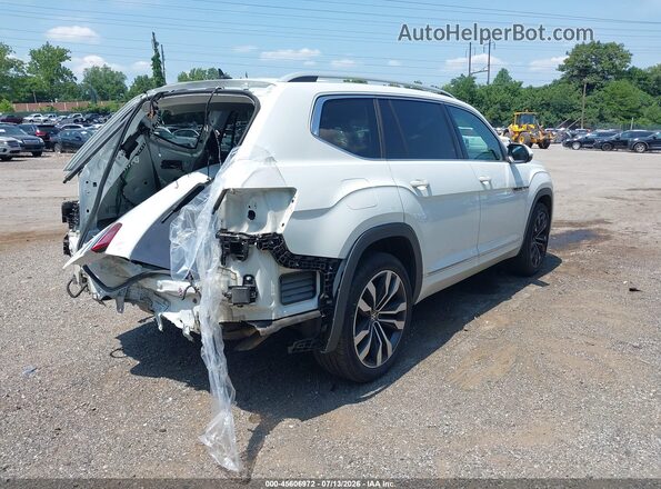 1V2FR2CA6MC543873 2021 VOLKSWAGEN ATLAS White Trasero derecho