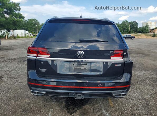 1V2FR2CA6MC600833 2021 VOLKSWAGEN ATLAS Black Vista trasera