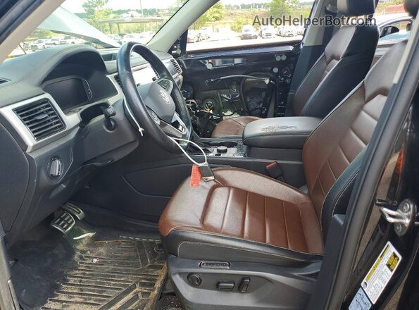1V2FR2CA6MC600833 2021 VOLKSWAGEN ATLAS Black Vista interior delantera