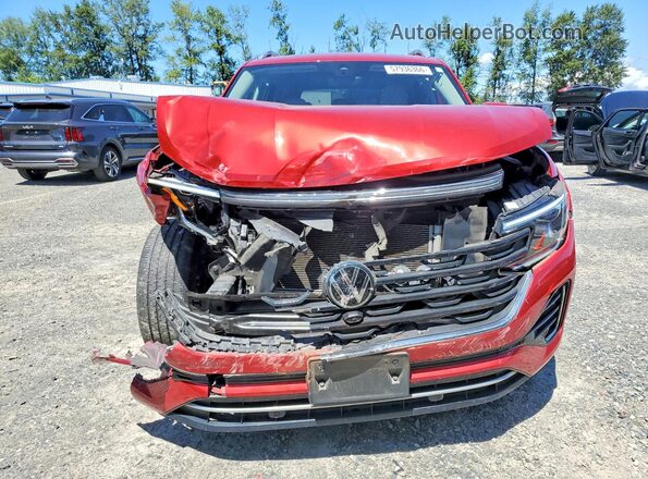 1V2FR2CA6RC534405 2024 VOLKSWAGEN ATLAS Red Widok z przodu