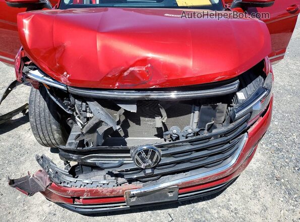 1V2FR2CA6RC534405 2024 VOLKSWAGEN ATLAS Red Widok komory silnika