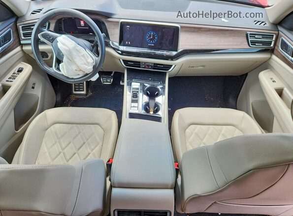 1V2FR2CA7RC535918 2024 VOLKSWAGEN ATLAS Red Widok deski rozdzielczej