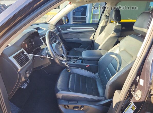 1V2FR2CA9PC503954 2023 VOLKSWAGEN ATLAS Black Widok wnętrza z przodu