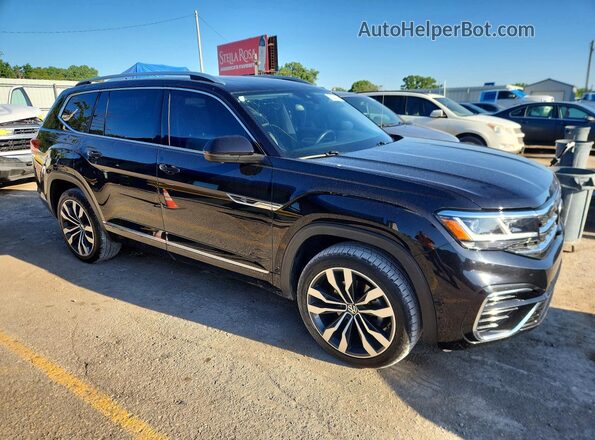 1V2FR2CA9PC503954 2023 VOLKSWAGEN ATLAS Black Przód prawy