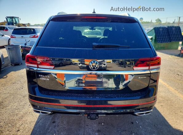 1V2FR2CA9PC503954 2023 VOLKSWAGEN ATLAS Black Widok z tyłu
