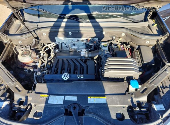 1V2FR2CA9PC503954 2023 VOLKSWAGEN ATLAS Black Widok komory silnika
