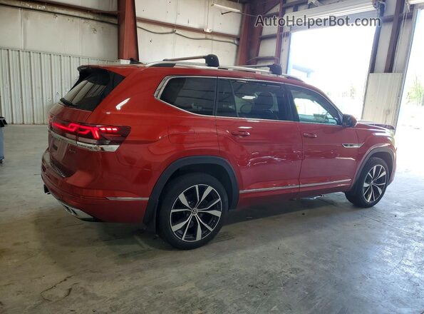 1V2FR2CAXRC602818 2024 VOLKSWAGEN ATLAS Red Задня права чверть