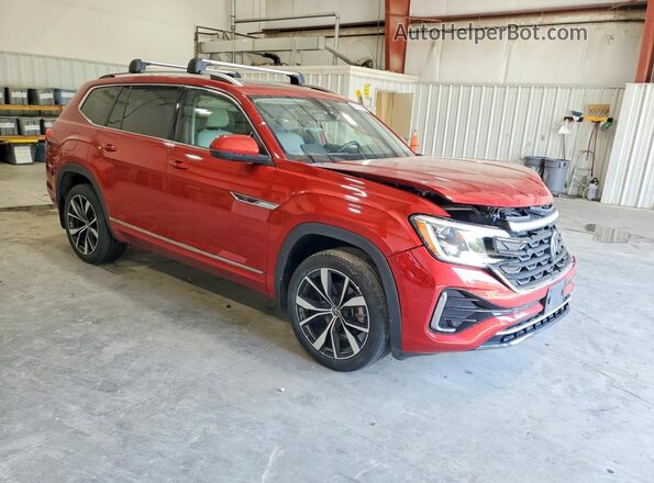 1V2FR2CAXRC602818 2024 VOLKSWAGEN ATLAS Red Передня права чверть