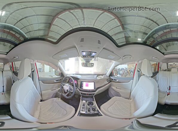 1V2FR2CAXRC602818 2024 VOLKSWAGEN ATLAS Red Панорамний вид салону 360°