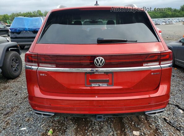 1V2FR2CAXSC505883 2025 VOLKSWAGEN ATLAS Orange Widok z tyłu