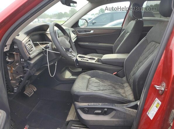 1V2FR2CAXSC505883 2025 VOLKSWAGEN ATLAS Orange Widok wnętrza z przodu