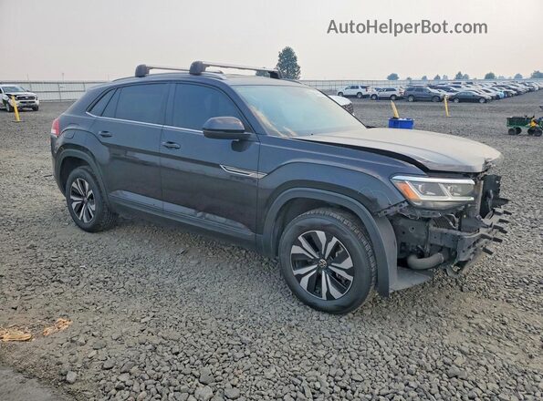 1V2GC2CA0LC202277 2020 VOLKSWAGEN ATLAS Black Передня права чверть