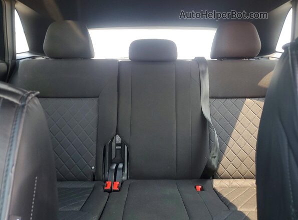 1V2GC2CA0LC202277 2020 VOLKSWAGEN ATLAS Black Вид задніх сидінь