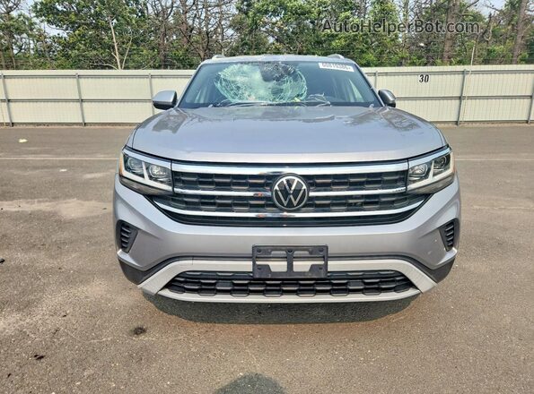 1V2GC2CA0LC203655 2020 VOLKSWAGEN ATLAS Серебряный Вид спереди