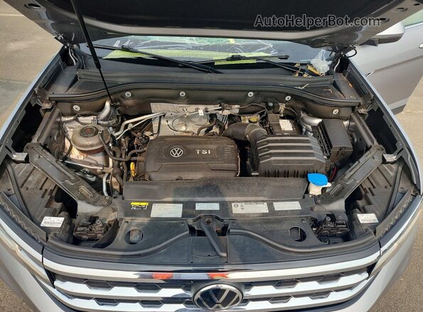 1V2GC2CA0LC203655 2020 VOLKSWAGEN ATLAS Серебряный Вид подкапотного пространства