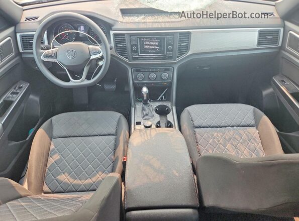 1V2GC2CA0LC203655 2020 VOLKSWAGEN ATLAS Серебряный Вид панели приборов