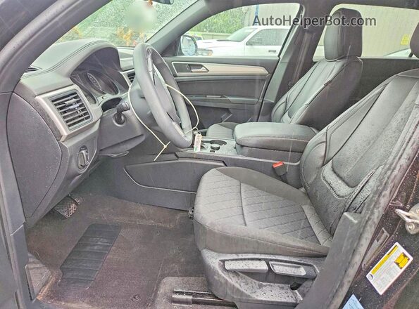 1V2GC2CA7LC202857 2020 VOLKSWAGEN ATLAS Black Front interior view
