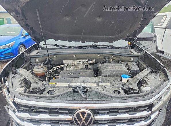 1V2GC2CA7LC202857 2020 VOLKSWAGEN ATLAS Black Engine compartment view