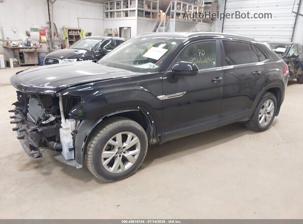 1V2GC2CA8MC234167 2021 VOLKSWAGEN ATLAS Black Przód lewy