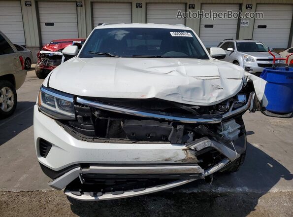 1V2GC2CAXLC203016 2020 VOLKSWAGEN ATLAS White Widok z przodu