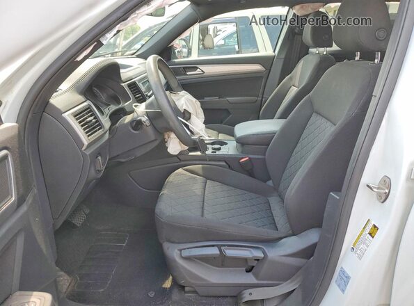1V2GC2CAXLC203016 2020 VOLKSWAGEN ATLAS White Widok wnętrza z przodu