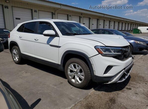1V2GC2CAXLC203016 2020 VOLKSWAGEN ATLAS White Przód prawy