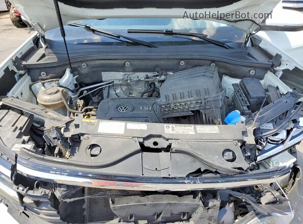 1V2GC2CAXLC203016 2020 VOLKSWAGEN ATLAS White Widok komory silnika