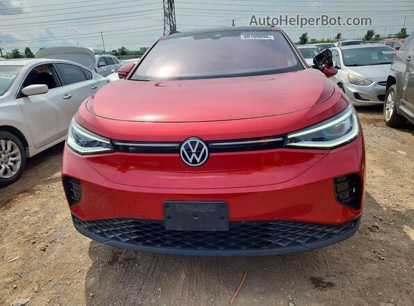 1V2GNPE80PC001860 2023 VOLKSWAGEN ID.4 Red წინა ხედი