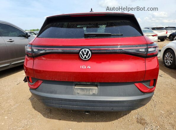1V2GNPE80PC001860 2023 VOLKSWAGEN ID.4 Red უკანა ხედი