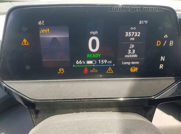 1V2GNPE80PC008470 2023 VOLKSWAGEN ID.4 Gray ხელსაწყოთა პანელის ხედი
