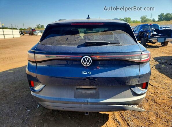 1V2GNPE84PC006012 2023 VOLKSWAGEN ID.4 Blue Вид ззаду
