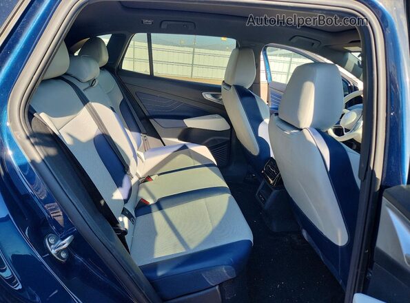 1V2GNPE84PC006012 2023 VOLKSWAGEN ID.4 Blue Вид задніх сидінь