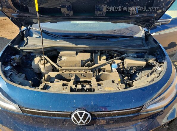 1V2GNPE84PC006012 2023 VOLKSWAGEN ID.4 Blue Вид задньої частини салону
