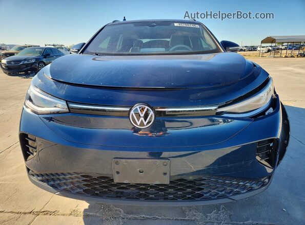 1V2GNPE85PC008173 2023 VOLKSWAGEN ID.4 Blue წინა ხედი