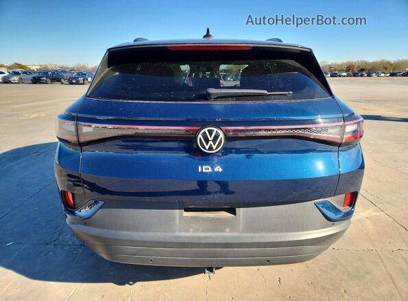 1V2GNPE85PC008173 2023 VOLKSWAGEN ID.4 Blue უკანა ხედი